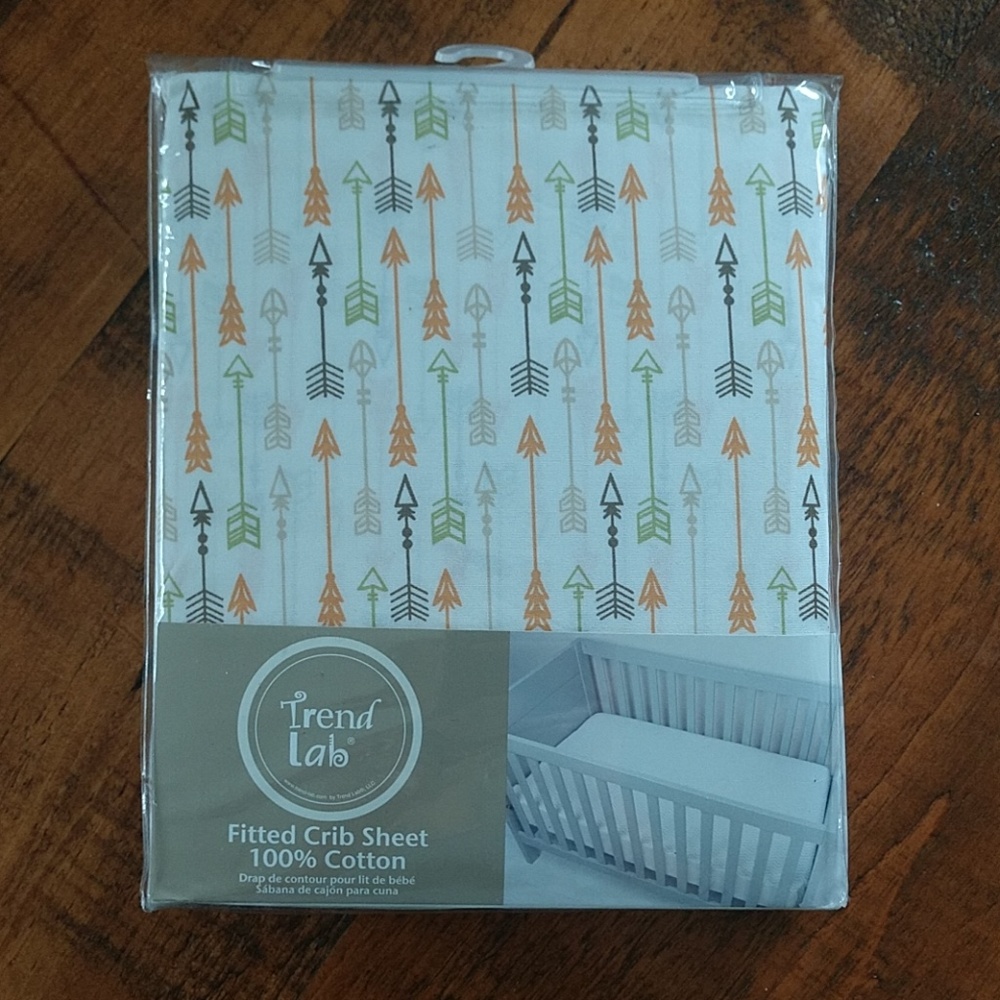 Trend Lab Fitted Crib Sheet Unisex